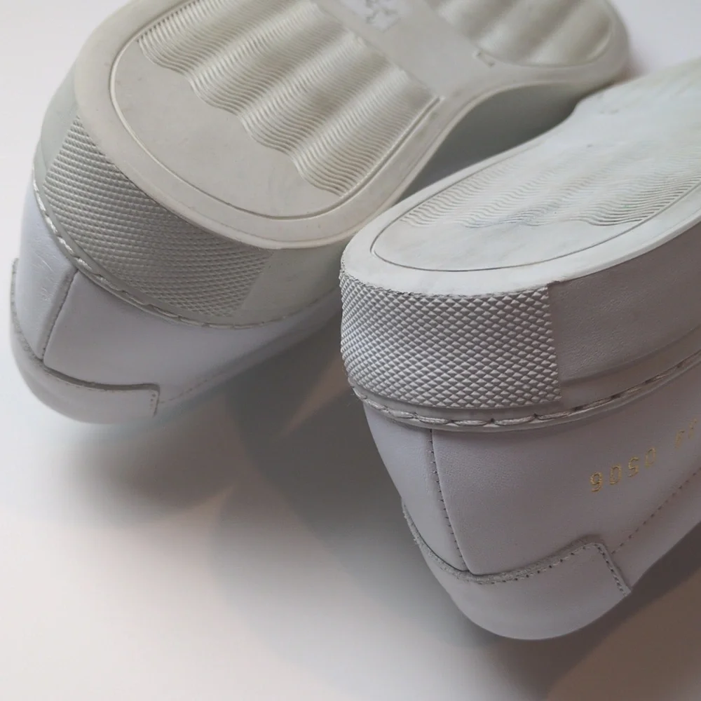 Common Projects Achilles Sneakers in White Leather Size EU 39 US Women's 9